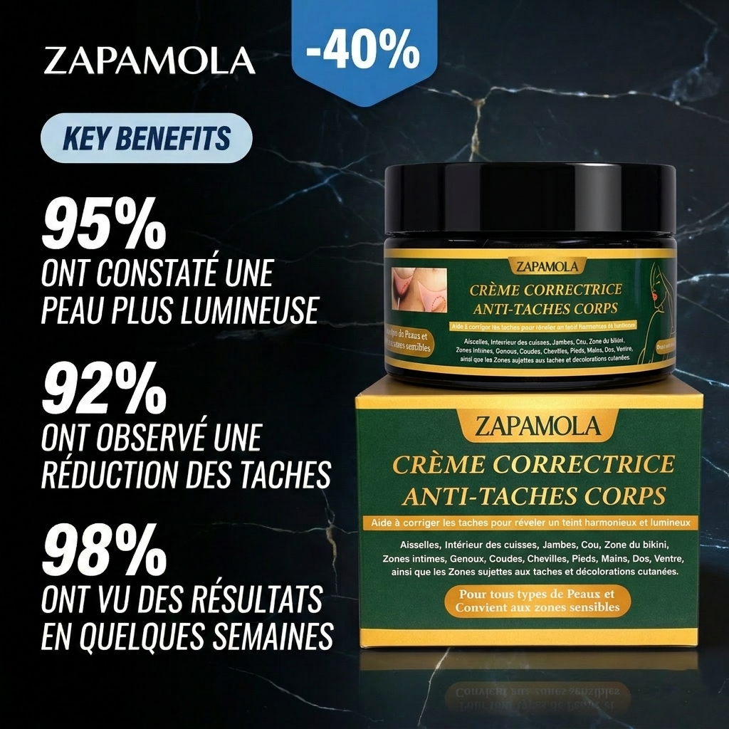 Crème Correctrice Anti-Taches Corps  (Hyperpigmentation - Tous types de Peaux )