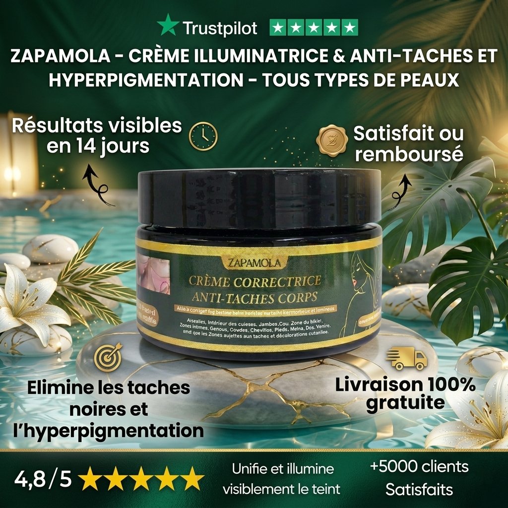 Crème Correctrice Anti-Taches Corps  (Hyperpigmentation - Tous types de Peaux )